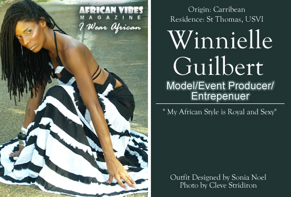 Winnielle Guilbert's African Style 1 Winnielle Guilbert