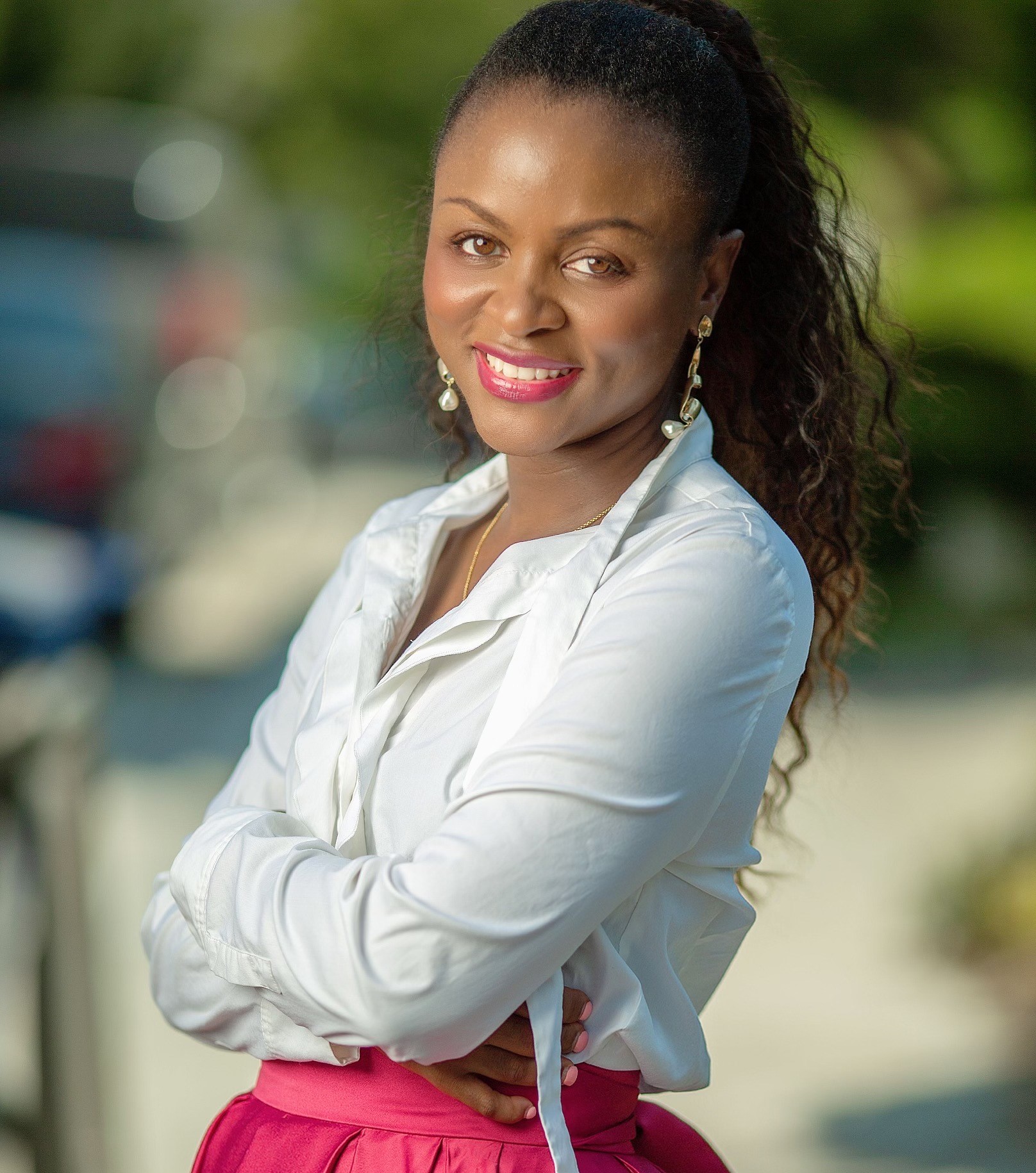 African Vibes Magazine Editor In Chief, Amabel Niba