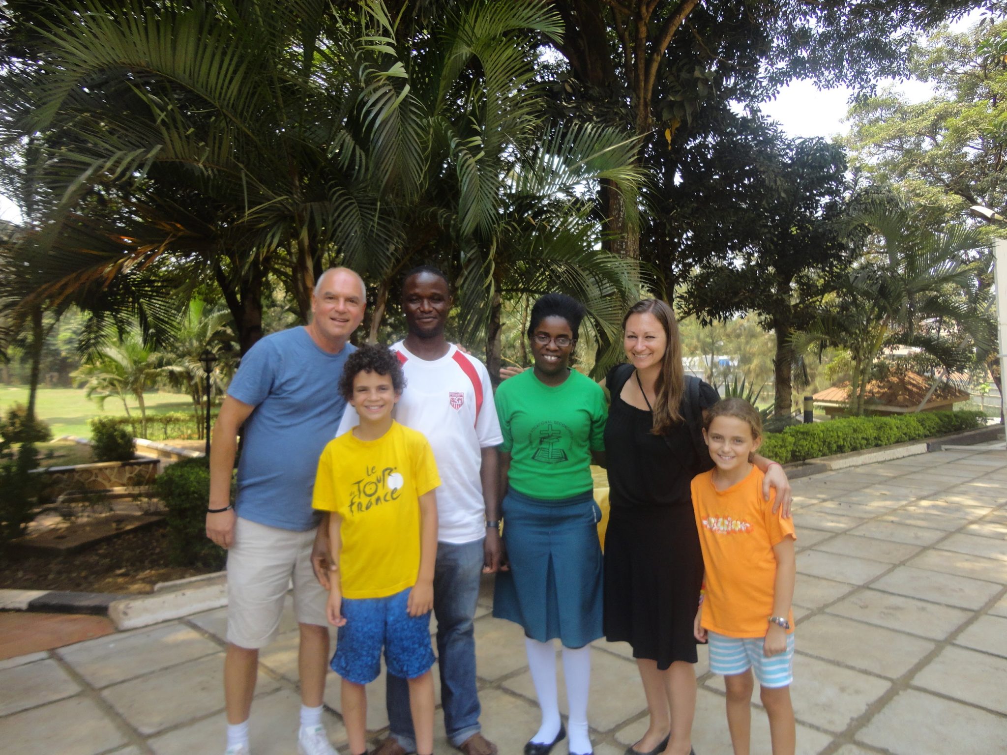Crothers family and Phiona