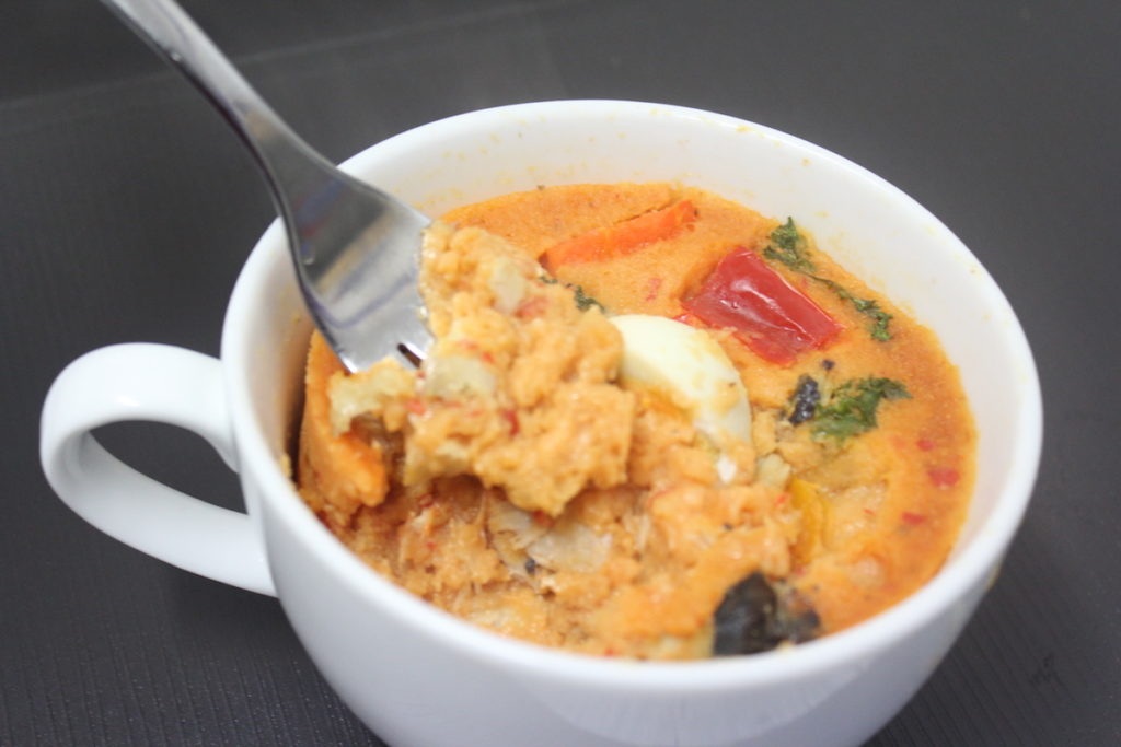 6 Mouth Watering Nigerian MoiMoi Recipe Variations 4 MICROWAVE MUG MOIN MOIN (MICROWAVE MOIN MOIN)