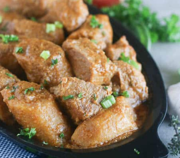 Kondres (Spicy Stewed Plantains) By African Bites