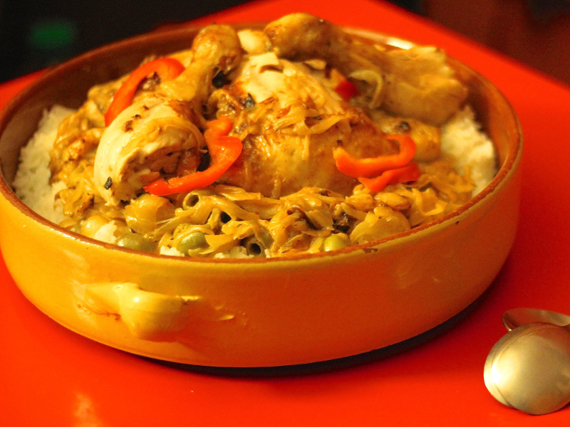 Poulet Yassa(Senegalese Chicken with Onions & Lemon) by Whats4Eats 1 poultry poulet yassa wikipedia kinesira