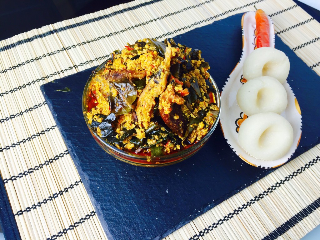 Ofe Oha Na Egusi Soup by Dooney's Kitchen 1 Oha leaves