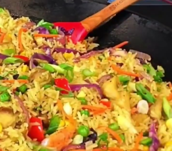 Chicken Fried Rice Recipe By Nanaaba's Kitchen
