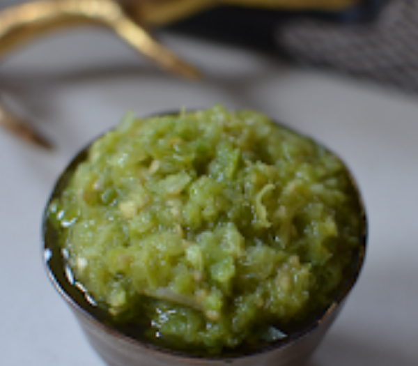 THE GHANAIAN GREEN CHILLI SAUCE (PETTIE BELLE, KPAKPO SHITO) BY NDUDU FAFA