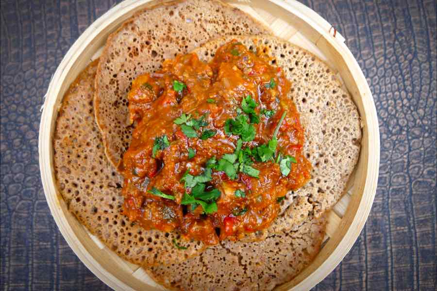 Ethiopian Injera Recipe 1 Injera