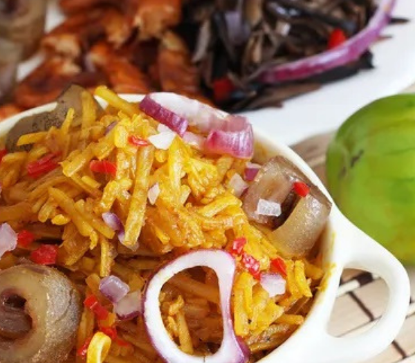 African Salad - Abacha Ncha and Ugba/Ukpaka By Nigerian Food TV