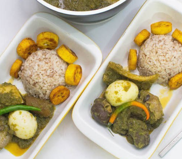 Ayamashe Sauce with Ofada Rice Recipe By Ayamashe Recipe