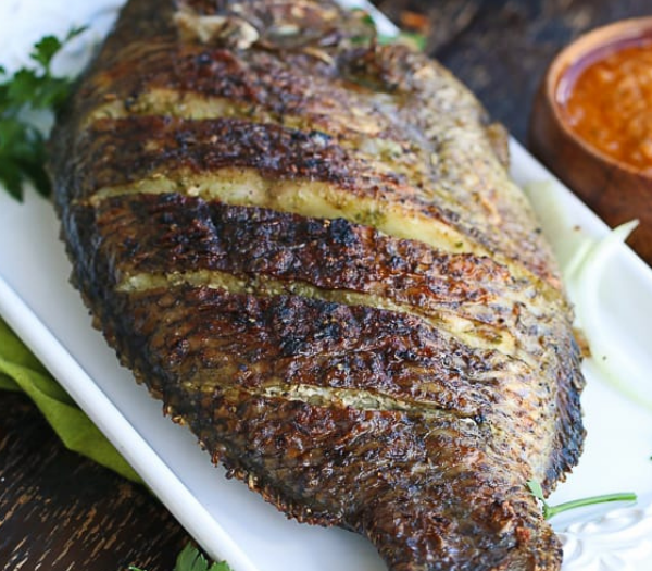 African Grilled Tilapia (African Style) by African Bites