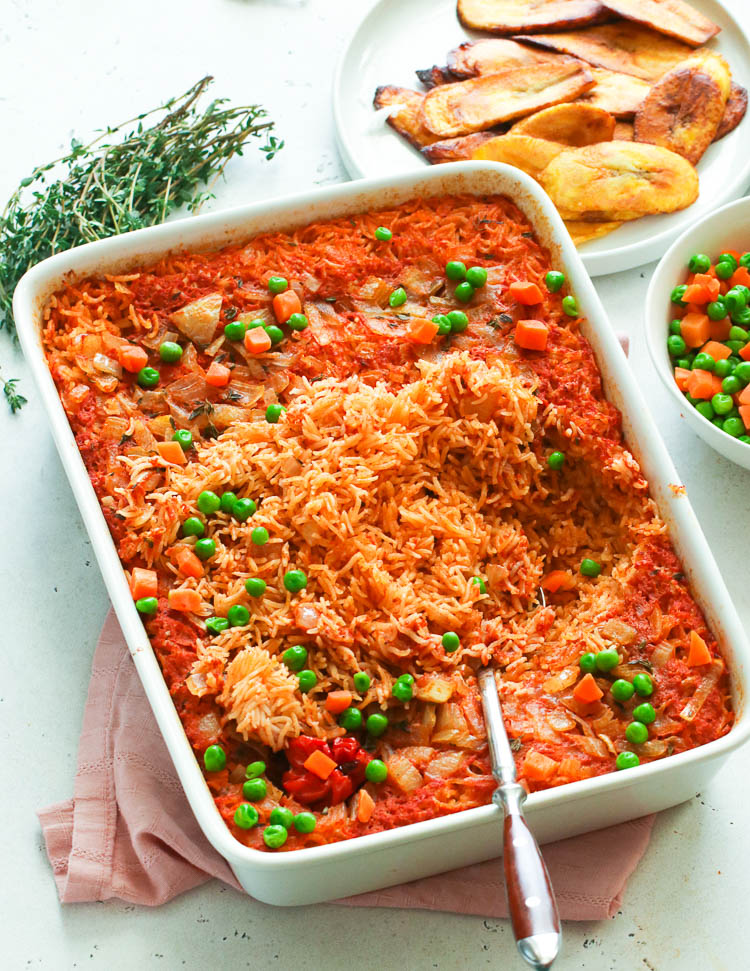 Baked Jollof Rice Recipe by African Bites 1 jollof rice