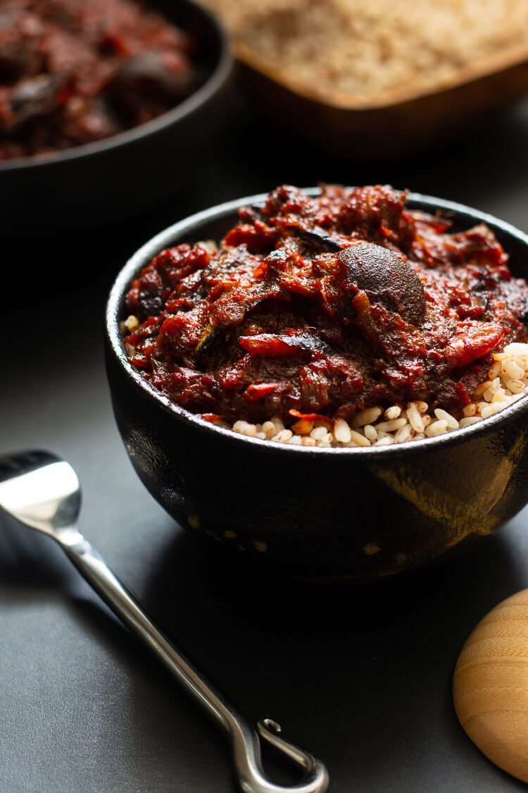 Nigerian Ofada Sauce Recipe by YummyMedley 1 Ofada Rice Recipe 2