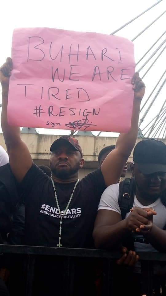 Nigerians Are Standing Up Against Police Brutality. Is The Government Doing Enough In Response? 4 yul edochie