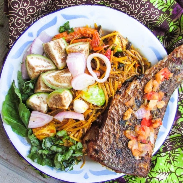 Stir Fried Abacha - African Salad by Dee's Mealz 1 Stir Fried Abacha - African Salad by Dee's Mealz
