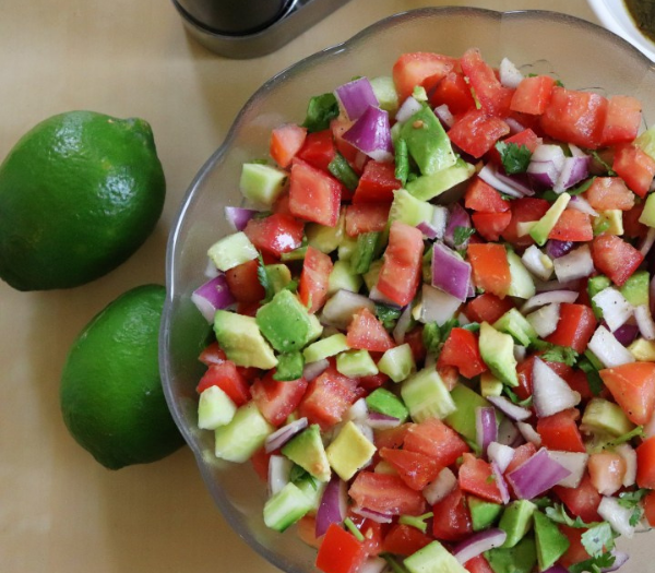 Kachumbari (East African Tomato and Onion Salad) by Meals by Mavis