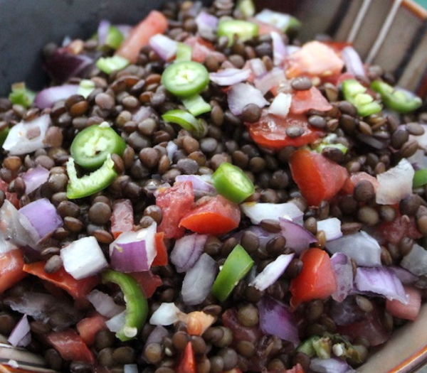 Azifa (Ethiopian Lentil Salad) by Adamant Kitchen