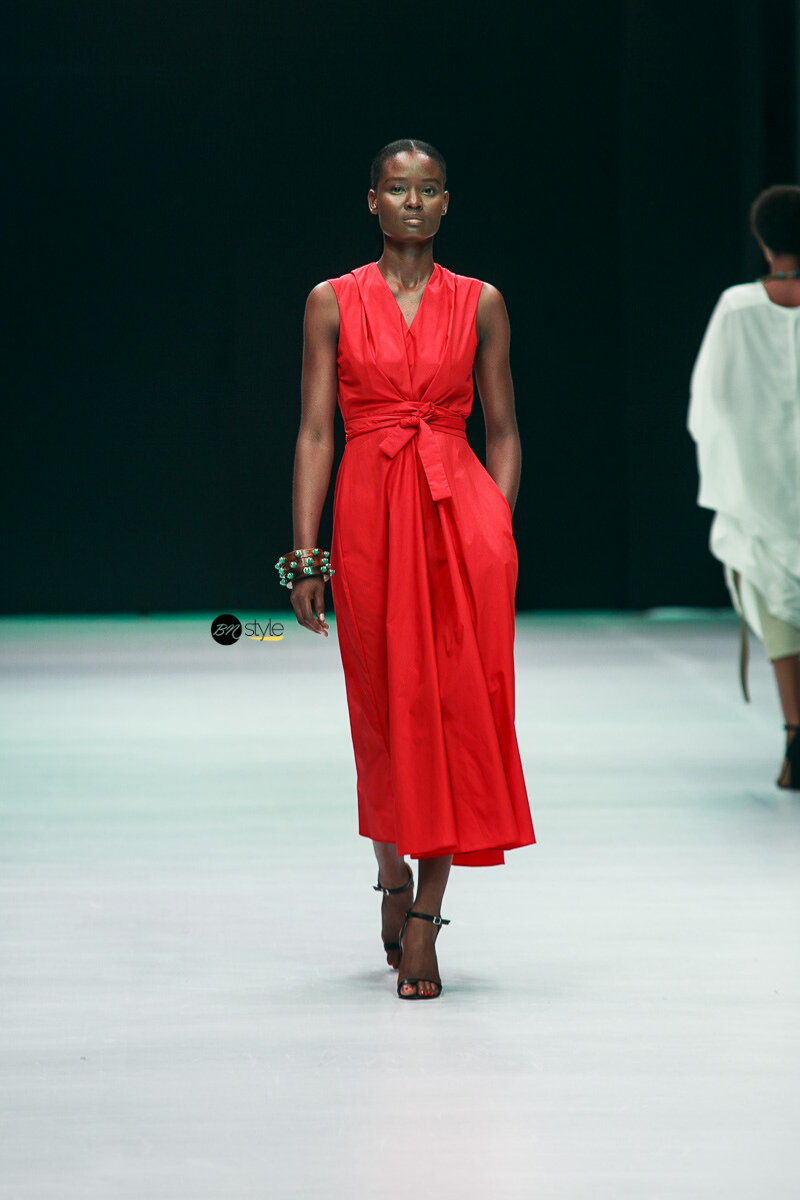 A classic look from the African Designer Katungulu