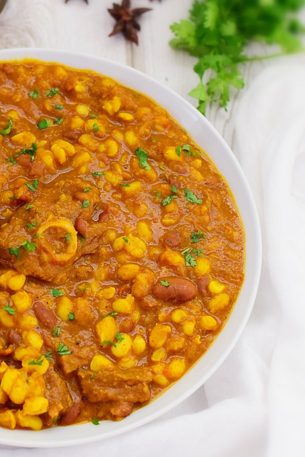 Curried Samp and Beans with Lamb by Tamarind n Thyme 4 Curried Samp and Beans with Lamb