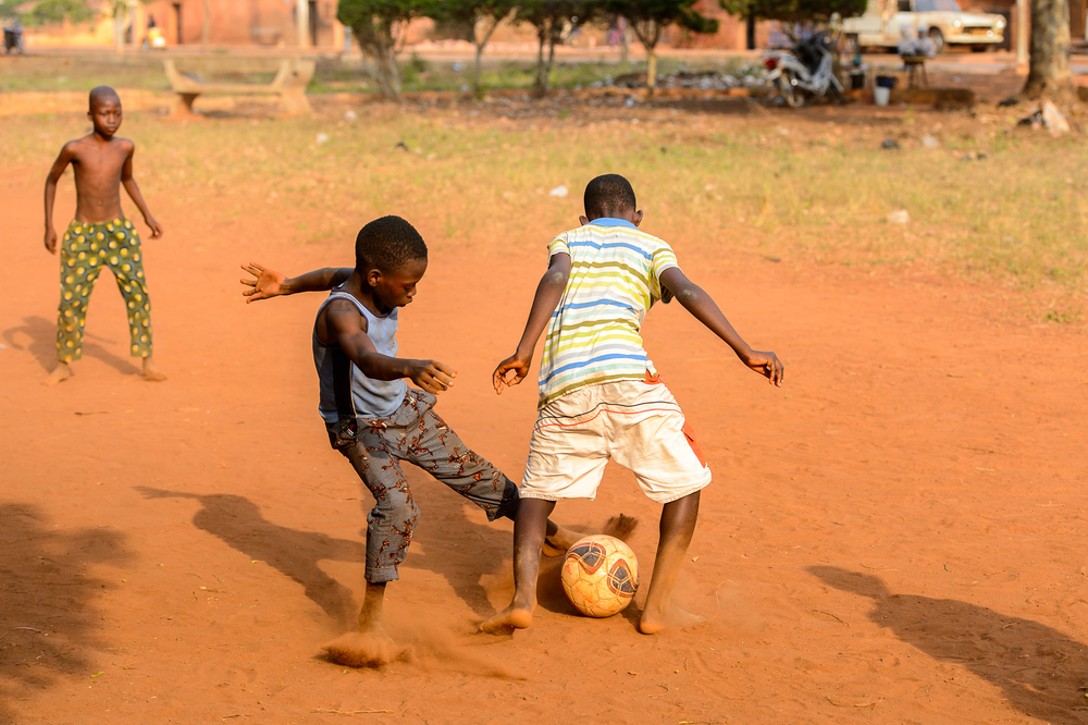 Poor African Soccer Facilities