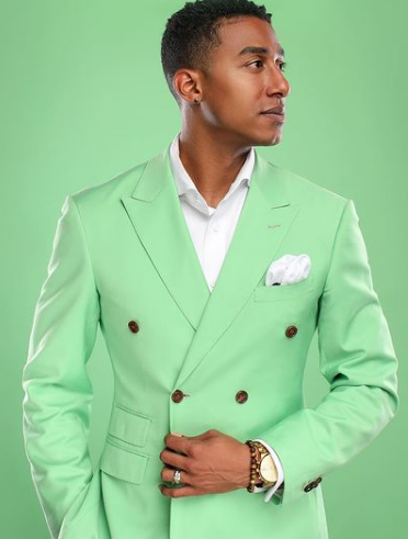 30 Black Men Style Ideas From Instagram 139 mint green suit