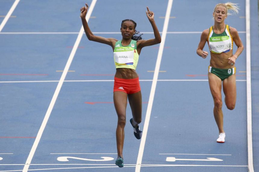 Almaz Ayana Ethiopian Olympian