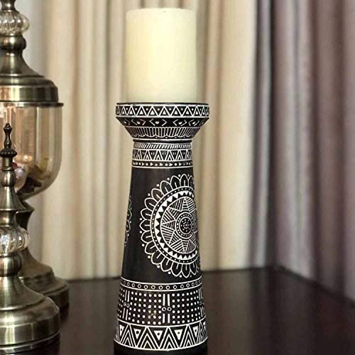 African Candle Holder Home Decor
