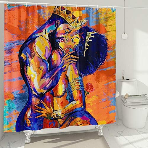 Afrocentric Shower Curtain Home Decor