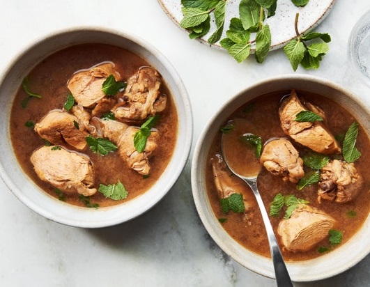 Chicken Pepper Soup by Epicurious 11 PHOTO BY JOSEPH DE LEO, FOOD STYLING BY PEARL JONES