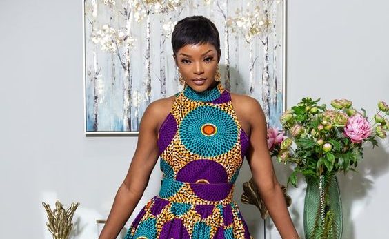 african inspired dress