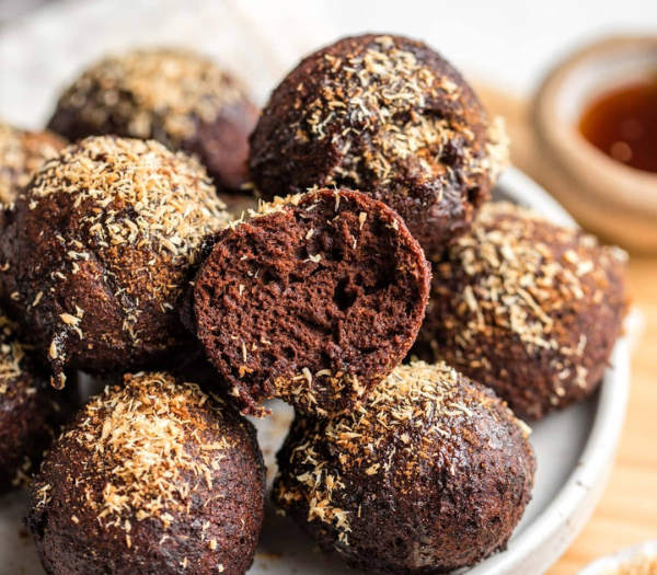 Chocolate Puff Puff Recipe By From My Bowl