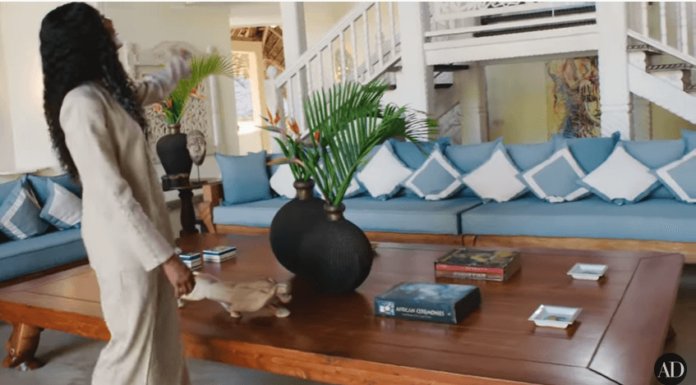 Super Model Naomi Campbell Owns Luxury Villa In Kenya 4 Inside Naomi Campbell's Villa