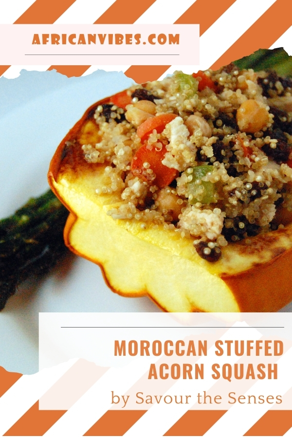 Moroccan Stuffed Acorn Squash by Savour the Senses 1 moroccan stiffed Acorn Sqush