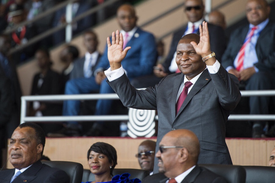 President Faustin-Archange Touadera