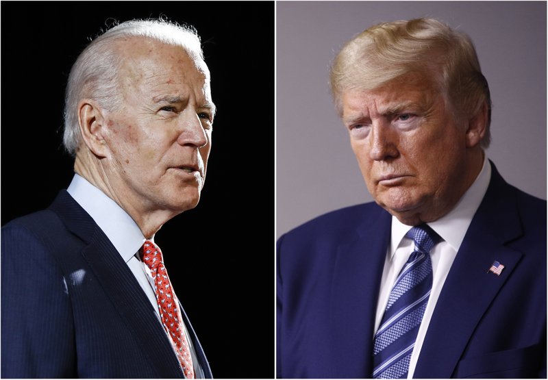 Joe Biden and Donald Trump