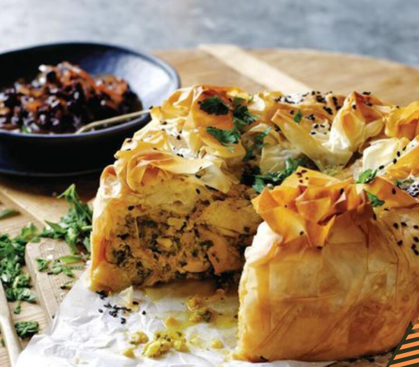 B'stilla (Moroccan chicken pie) by Delicious