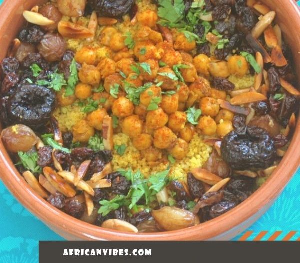 Sweet and Savory Moroccan Couscous by May I HaveThat Recipe