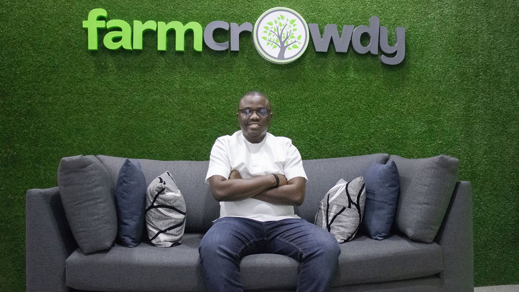 Onyeka Akumah, a co-founder at Farmcrowdy