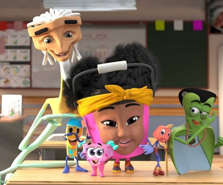 Image showing the fun and weird characters of the Nigerian animation Image showing the fun and weird characters of the Nigerian animation