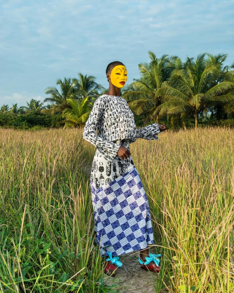 Rebecca Zoro Spring/Summer 2020 collection N'zassa dress