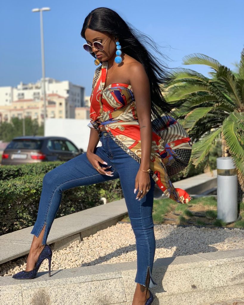 Vanessa Mdee's edgy looks