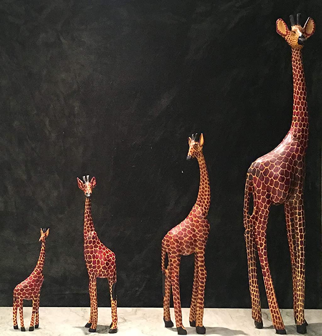 10 Beautiful African Arts That Can Be Purchased For Under $100 11 Handcrated Wooden Giraffe statue