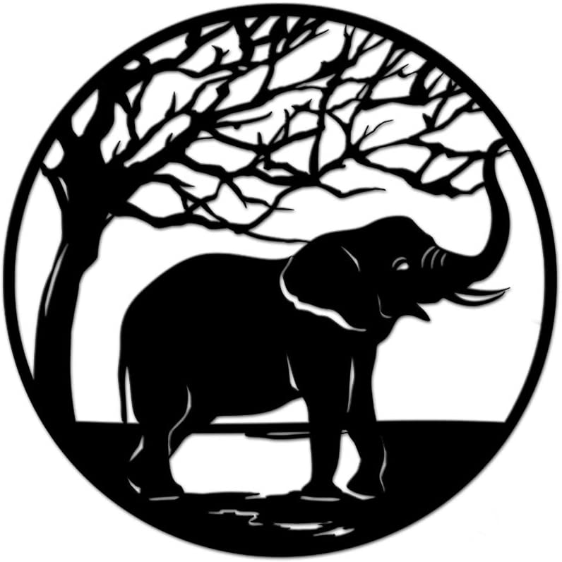 10 Beautiful African Arts That Can Be Purchased For Under $100 5 African Arts: The ARTISTIC PATH Elephant Picture Wooden Wall Art