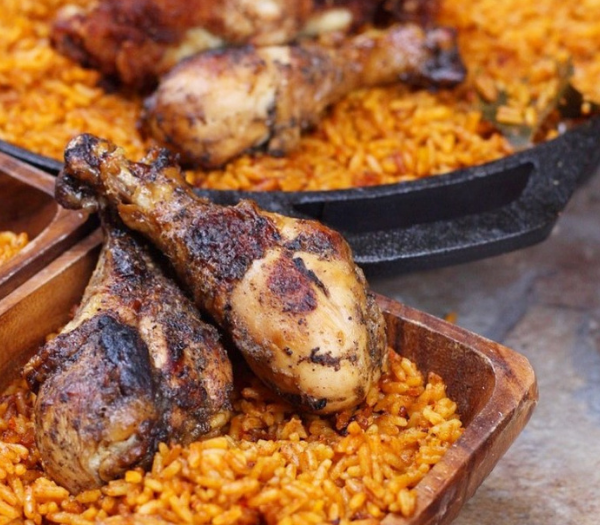 Jollof Rice in 5 Easy Steps By Ev's Eats