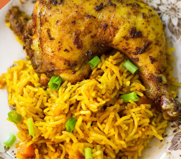 Jollof Rice with Chicken a Nigerian Recipe By Munaty Cooking