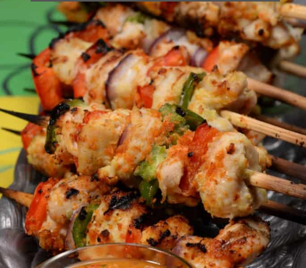 Ghana Chichinga ( Suya Chicken Kabob) By International Cuisine