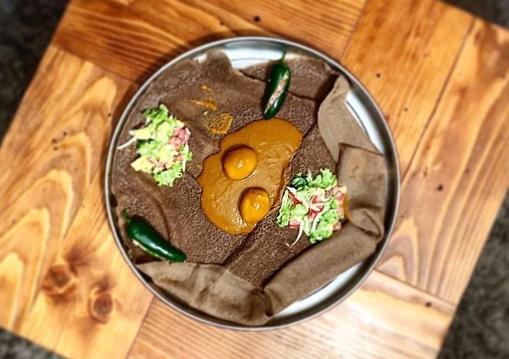 An ideal Ethiopian diner by Chef Yohanis