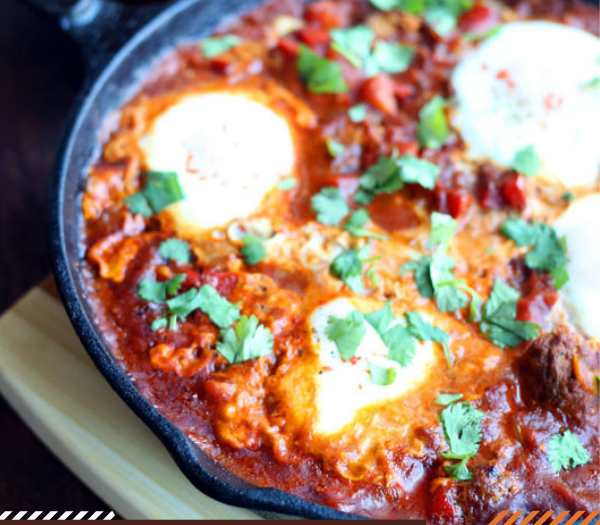 Tunisian Ojja Merguez And Eggs By Slow Burning Passion
