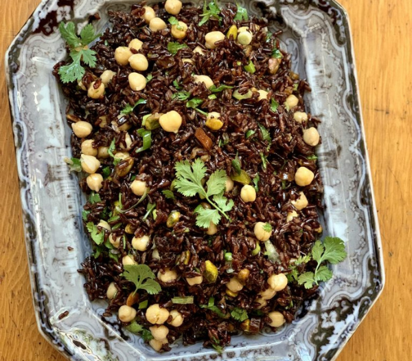 Moroccan Forbidden Rice Salad By Liz Healthy Table