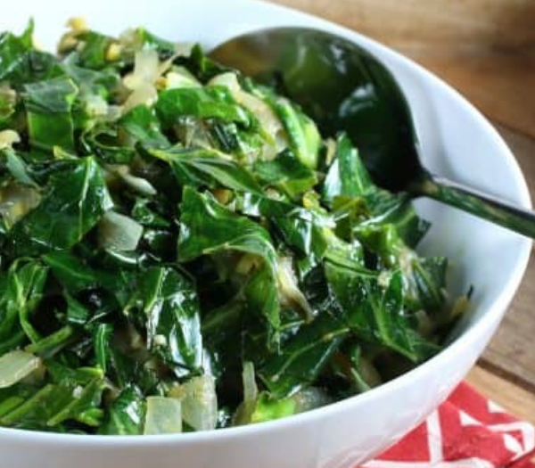 Gomen (Ethiopian Collard Greens) By Daring Gourmet