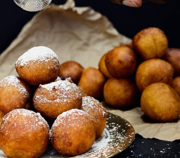 Nigerian Puff Puff with Pepper and Pumpkin By Yummy Medley