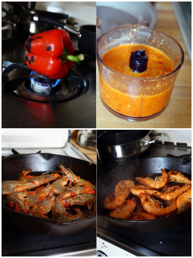 Spicy Peri Peri Prawns with Homemade Piri-Piri Sauce By Yummy Medley